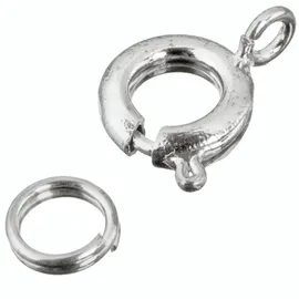 Brunnen Kettenverschluss 6 mm Schmucksteine