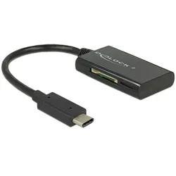 USB 3.1 Gen 1 Card Reader USB Type-C Stecker 4 Slots