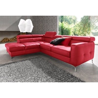 Cotta Ecksofa »Sammy«, rot