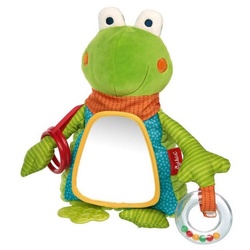 Sigikid Greifspielzeug Babyspielzeug Spiel-Plüschtier PlayQ (1-tlg) grün Frosch - 20 cmsigikid
