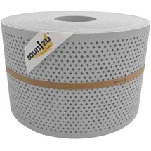 zaunzu® Doppelstabmattenzaun 50 m x 19 cm Lichtgrau/Metall