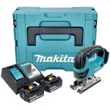 Makita DJV 180 RMXJ inkl. 2 x 4,0 Ah + Ladegerät + Makpac