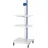 Rau Computer-Ständer mobil BxTxH 650x650x1750mm
