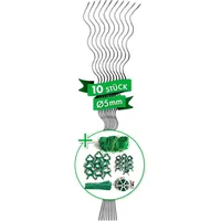 Karat Tomatenspiralstäbe 10er Set 180 cm