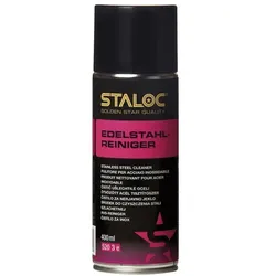 STALOC Edelstahl-Reiniger ; reinigt, pflegt und schützt Edelstahl-Oberflächen ; 400 ml