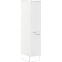 Impuls Küchen Apothekerschrank Valencia 30 x 57,6 x 147,5 cm Weiß