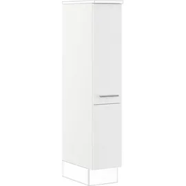 Impuls Küchen Apothekerschrank Valencia 30 x 57,6 x 147,5 cm Weiß