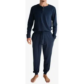 Phil & Co. Berlin Cozy Classics Pyjamahose Gestreift Blau XXL