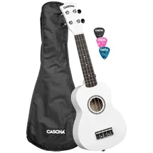 Cascha Ukulele HH3967 Sopran White