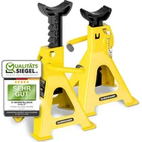 Dunlop Unterstellbock Stahl 285-425 mm gelb höhenverstellbar 3000 kg max. Belastbarkeit