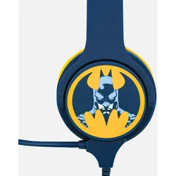 OTL Technologies Batman Blue Kids Interactive Kopfhörer Verkabelt Kopfband Gaming Schwarz, Blau