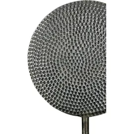 Casablanca by Gilde GILDE Dekoaufsteller "Round" in Silber - (B)31 x (H)45 x (T)10 cm | Gr.: onesize