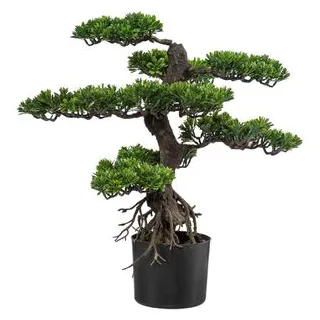 creativ-green Kunstpflanze Bonsai, im Topf, Höhe 65 cm