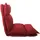 Mobili Rebecca – Rebecca Mobili Meditationsstuhl Bodenstuhl Rot, Polyester, Yoga Weiches 70x56x70