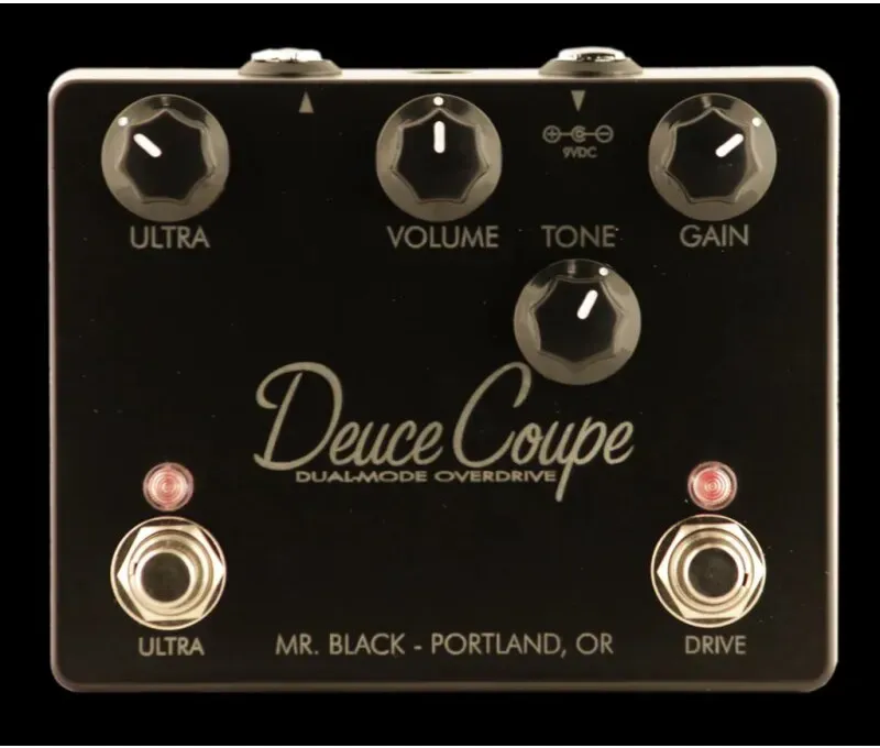 Mr Black Pedals Deuce Coupe Dual-Mode Overdrive Supreme Deuce Coupe - Old School Laser