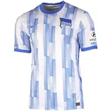 Nike Unisex Hertha Bsc Berlin, sæson 2021/22, spiludstyr, trøje hjem Trikot, White/Hyper Royal/Hyper Royal, M EU