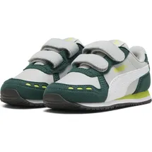Puma Cabana Racer Sl 20 Baby-Sneaker mit Klettverschluss 19 cool light gray/white/dark myrtle/lime smash 27