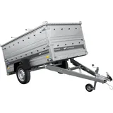 Autotransportanhänger 230x125 UNITRAILER FORCE 230 KIPP mit BIS-Seitenwänden und Aluminiumabdeckung