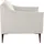 W.Schillig Cocktailsessel sally Leder 84 x 78 x 84 cm Weiß mit Kissen