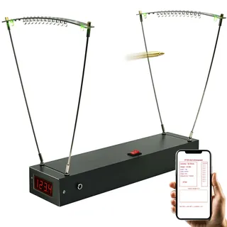 Vexorium WiFi ballistischer Chronograph schiessgeschwindigkeit Tester Fuer Gewehr Schleuder Airsoft Bogenschiessen Paintball misst fps mps Joule grosses erfassungsfeld tragbar langlebig