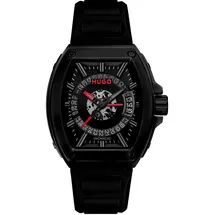 Hugo Herrenuhr #Hugo Id 1530436 - schwarz