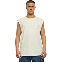 URBAN CLASSICS Herren Open Edge Sleeveless Relaxed Fit 02903 Weißbeige 3XL