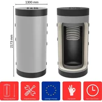 Feueranker Hygiene-Kombispeicher 1500 L HK-0-1500 Standspeicher Warmwasserspeicher Boiler