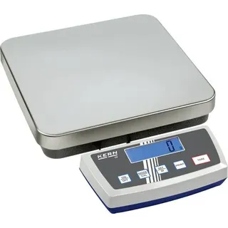 Kern DE 35K0.5D Plattformwaage DE 35K0.5D Wägebereich (max.) 35kg Ablesbarkeit 0.5 g, 1g über Steckernetzteil Silber