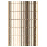 Plus Zaun Hauptelement PLUS Luxus 120 x 180 cm 1 Stück Braun