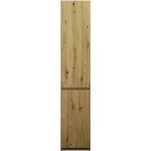 Burgbad Lin20 Hochschrank bodenstehend mit 2 Türen, Türanschlag rechts, 400x345x2000mm, HSPJ040RF5353, Farbe: Eiche Dekor Urban