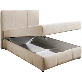 otto home Boxbett OTTO HOME "Hartley inkl. Bettkasten und Topper, auch in Überlänge erhältlich", beige, B:102cm L:210cm, Komplettbetten, wahlweise mit Bonnell- oder TTFK-Matratze in H2, H3 o. H4 erhältlich, Topseller