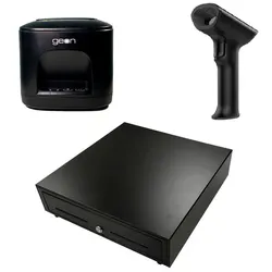 Pack Kassenschublade + Drucker + 2D Laserscanner GEON
