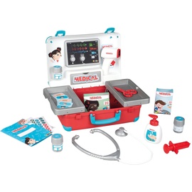 smoby Spielzeug-Arztkoffer großer Notarzt-Koffer rot