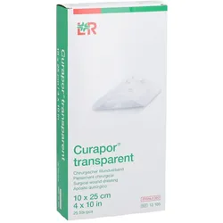 Curapor transparent Wundverband steril 10x25cm