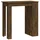 vidaXL Bartisch mit Regal 102 x 50 x 103,5 cm Braun