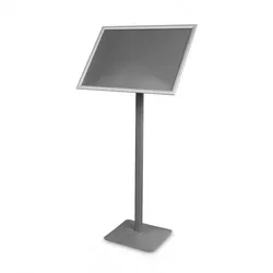 Infoständer DIN A2 »Menü Board Premium« Aluminium silber
