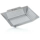 BBQ-Toro Grillkorb 30 x 30 cm Edelstahl Silber