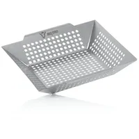 BBQ-Toro Grillkorb 30 x 30 cm Edelstahl Silber