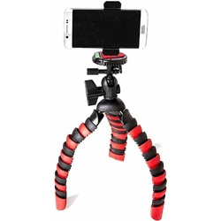TronicXL Stativ Kamerastativ Tripod flexibel für Smartphone iPhone Handy Stand Ministativ