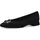 Marco Tozzi by Guido Maria Kretschmer Damen Ballerinas mit Blockabsatz Elegant, Schwarz (Schwarz), 39 EU
