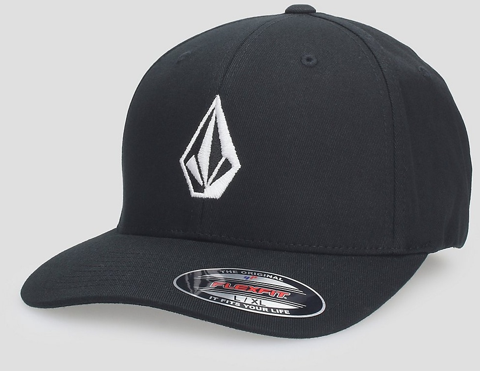 Volcom Full Stone Flexfit Cap black Gr. LXL