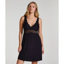 Hunkemöller Slipdress Nora Lace Schwarz M