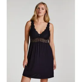 Hunkemöller Slipdress Nora Lace Schwarz M