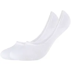 2er Pack camano comfort Füßlinge 0001 - white 35-38