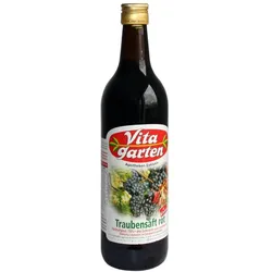 Vitagarten Roter Traubensaft 750 ml