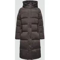S.Oliver - Puffermantel in Satin-Optik, Damen, grau, 40