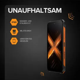 Hammer Energy X2 6 GB RAM 128 GB Schwarz/Orange