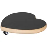 Wagner System WAGNER Pflanzenroller Black Heart Ø 20 cm Holz schwarz