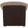 DOMO collection Sessel Sarafina Mikrofaser 102 x 83 x 81 cm Braun mit Federkern