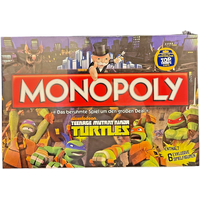 Monopoly Ninja Turtles Gesellschaftsspiel Brettspiel 1 Top Trumps Ab 8 Jahren